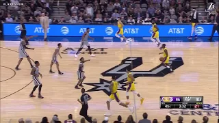 HIGHLIGHTS: Lakers at Spurs (10/27/18)