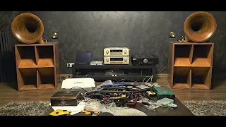 Accuphase E-211 bass drops test