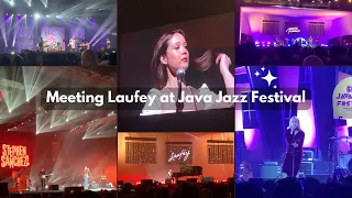 Meeting Laufey at Java Jazz Festival