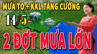 Dự báo thời tiết hôm nay mới nhất ngày 6/5 | Dự báo thời tiết 3 ngày tới#thờitiết