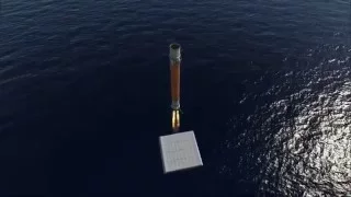 KSP - SpaceX Barge Landing Using KOS