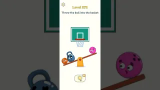 dop 2 level 272 throw the ball into the basket / dop 2 : delete one part level 272 solution gameplay