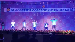 Boys Dance 🔥|| College Day || St.Joseph's College of Engineering || 2024