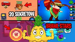 20 sekretów BRAWL STARS których MOGŁEŚ NIE ZNAĆ!😲