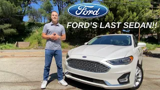2020 Ford Fusion Plug In Hybrid Titanium Review || Family Sedans are Gone