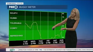 Warm & Humid Wednesday Ahead of a Front