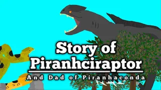 Story of Piranhciraptor / Dad of Piranhaconda | AUTO RPG Anything