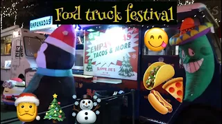 A day in the life| we went to a food truck festival| We gave our reviews😐