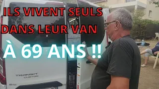 GILLES ET CHANTALE 69 ANS VIVENT SEULS dans leur VAN AMÉNAGÉ - PRESENTATION VAN #VANLIFE #vantour