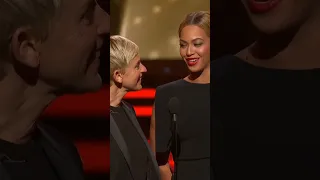 Cute or Awkward? Ellen is US   Admiring Queen Bey #beyonce #ellen