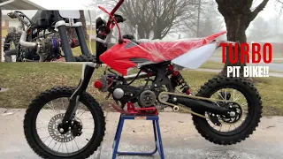 INTRODUCING THE TURBO PIT BIKE!