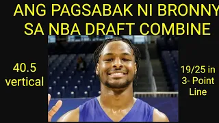 BREAKING NEWS: Napakahanga ang mga NBA Scouts kay Bronny sa naganap na NBA Draft Combine