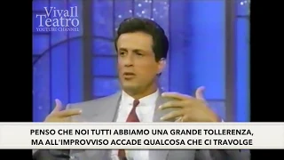 Sylvester Stallone - The Arsenio Hall Show (1990) - Seargeoh Stallone - Sub ITA - Autism