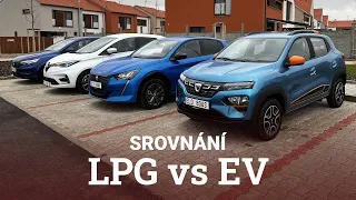 Auto na LPG proti elektromobilům - velké srovnání městských aut