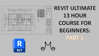Revit Tutorial for Beginners - Complete 13h Course - Part 1