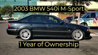 Should I sell my BMW 540i M-Sport? 1 Year Cost of Ownership