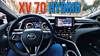 2022 Toyota Camry XV 70 2.5 AT hybrid Maximum - POV TEST Drive #povdrive #зарулем