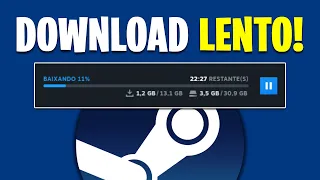 Como RESOLVER! Download Lento na Steam (5 SOLUÇÕES)