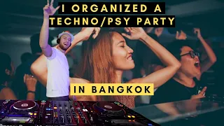 I organized a Techno Party Inside a Hip Hop Club in Bangkok (Going Against the Grain #1)