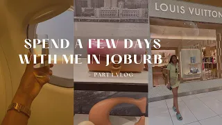 Fly with me to Joburg for a few days