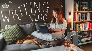 cozy writing vlog ✒️ working on a fantasy novel!