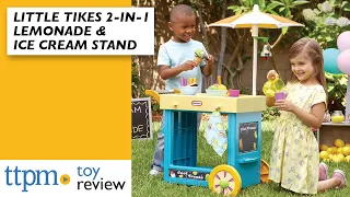 Little Tikes 2-in-1 Lemonade & Ice Cream Stand from MGA Entertainment | Toy Review | Roleplay Toys