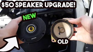 2nd Gen 4Runner Budget Speaker Upgrade!