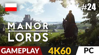 Manor Lords PL 🌱 #24 - odc.24 🔨 Dyplomacja z Żółtym Panem | Gameplay po polsku 4K