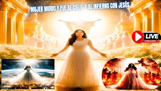 🔴 TESTIMONIO IMPACTANTE 🚨MUJER MURIO Y FUE  AL CIELO Y AL INFIERNO CON JESUS ✅#jesus #cristo #dios