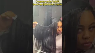 🤭Leave Out Quick Weave | Highlights Hair + ArrogantTae Tutorial | #elfinhair #viral #shorts