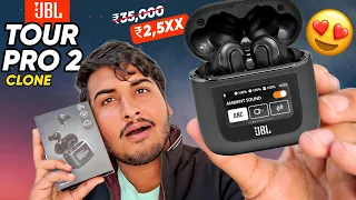 This JBL TWS has Cute Display 😍| JBL Tour Pro 2 Clone ⚡| Review & Unboxing 🔥