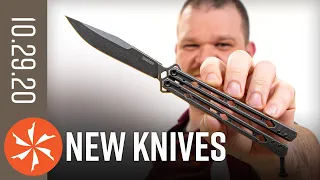 New Knives for the Week of October 29th, 2020 Just In at KnifeCenter.com