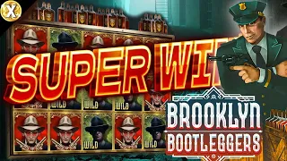 Spectacular EPIC Big WIN in Brooklyn Bootleggers 🔥 NEW Online Slot! - Quickspin