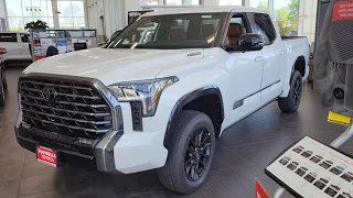 2024 Toyota Tundra 1794 LIMITED EDITION in Wind Chill Pearl White