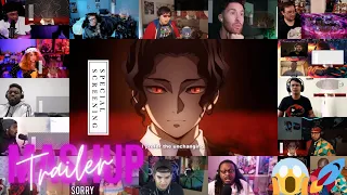 Demon Slayer Season 3 - Trailer Reaction Mashup 🤩😱 Kimetsu no Yaiba - Swordsmith Village Arc