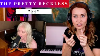 The Pretty Reckless "25" REACTION & ANALYSIS by Vocal Coach / Opera Singer