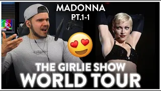 Madonna Reaction Girlie Show Tour Live (Erotica, Fever) pt.1 | Dereck Reacts