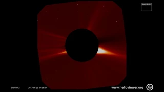 LASCO C2 (2017-06-28 00:00:07 - 2017-07-01 16:12:07 UTC)