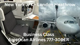 TRIPREPORT | American Airlines 777-300ER (BUSINESS) New York JFK - London Heathrow