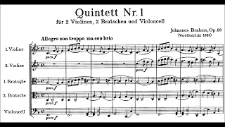 Brahms – Streichquintett n° 1, Op. 88