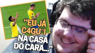 CASIMIRO COMENTA SOBRE RODRYGO E ANTONY NO TWITTER | Cortes do Casimito