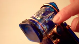 Sapphire Glass Kaleidoscope by Sue Rioux