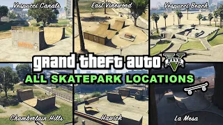 All skatepark locations - GTA 5