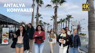 KONYAALTI, ANTALYA | CİTY TOUR 4K - TURKEY 2023