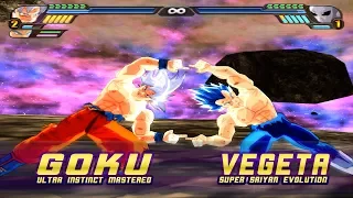 Goku Ultra Instinct and Vegeta SSGSSE Fusion | Gogeta Ultra Instinct | DBZ Tenkaichi 3 (MOD)