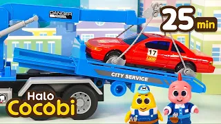 Lagu Truk Derek | Kompilasi Lagu Mobil Anak | Car Song for Kids | Halo Cocobi