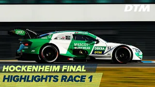 Thriller at the Hockenheim final - Title decision deferred | Highlights Race 1 | DTM Hockenheim 2020