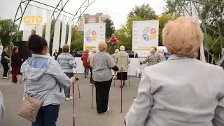 Скандинавская ходьба против диабета