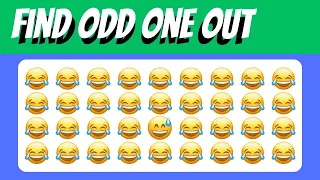 How Good Are Your Eyes? 👀Find the ODD One Out🧐| Emoji Quiz ll SmartyBrain Odd One Out Emoji Edition