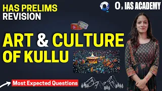 Art & Culture of Kullu: Himachal GK for HAS Prelims & Allied Exams - कुल्लू शैली - HP Art & Culture